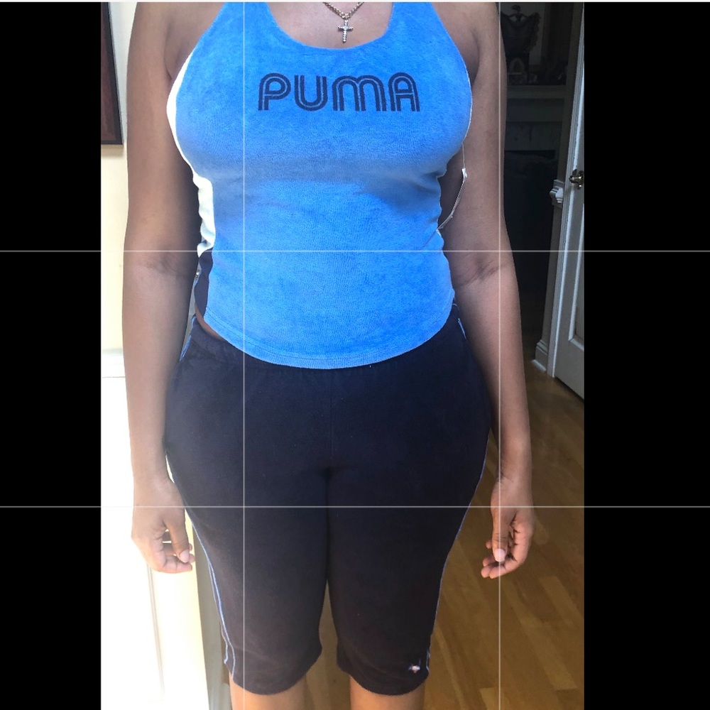 Puma Terry halter top NWT